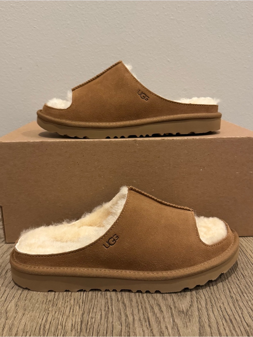 UGG Greenport Slide Sandal Chestnut